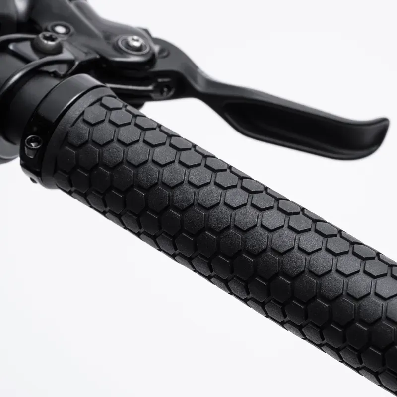 Fabric Honey Lock On MTB Handlebar Grips Black FHG-01-3