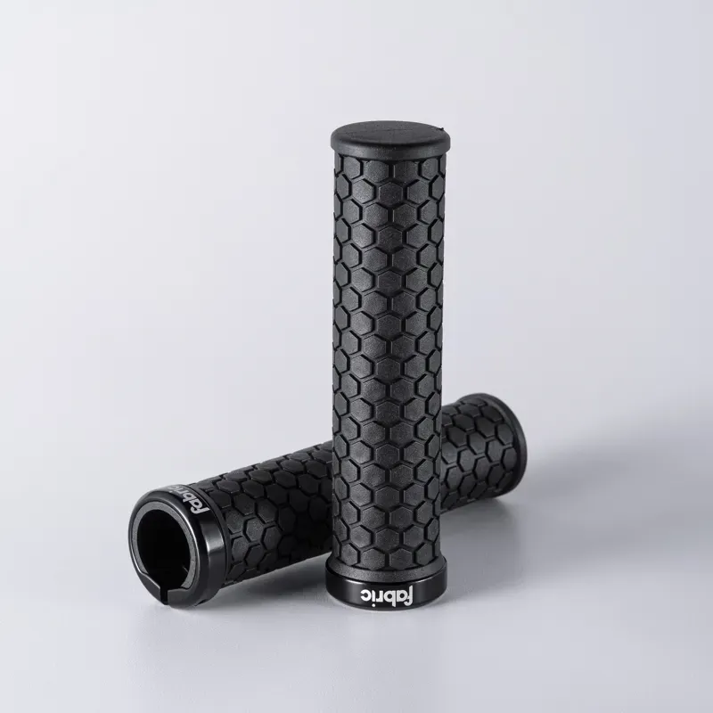 Fabric Honey Lock On MTB Handlebar Grips Black FHG-01-1