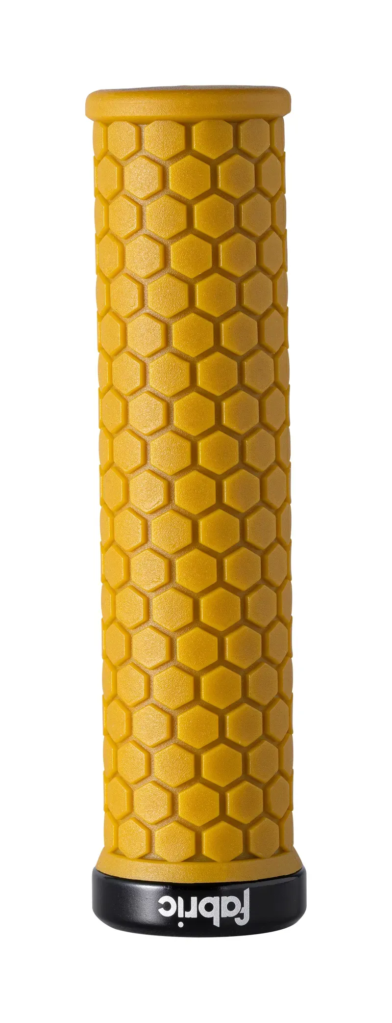 Fabric Honey Lock On MTB Handlebar Grips Dark Yellow FHG-01