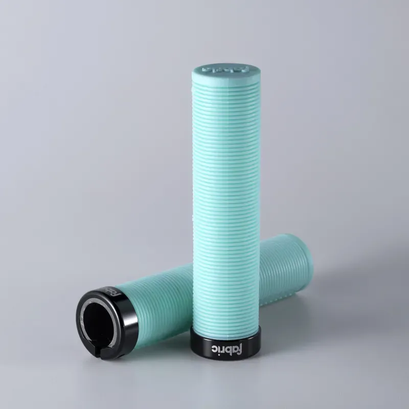 Fabric FunGuy Lock On MTB Handlebar Grips Blue FHG-02 -1