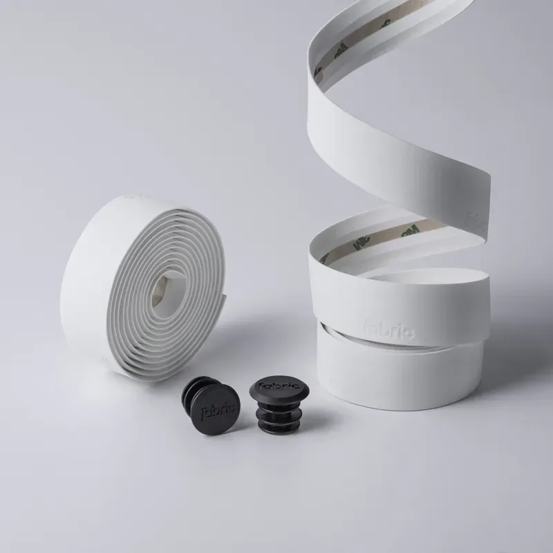 Fabric Logo Handlebar Tape White FHT-01 -4