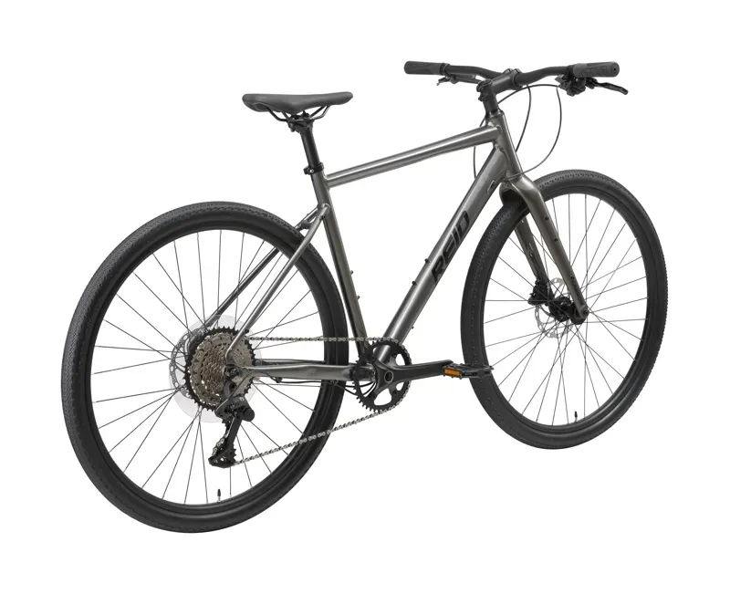 Reid Firetrail 2 10 Speed Flatbar Gravel Bike in Grey-2