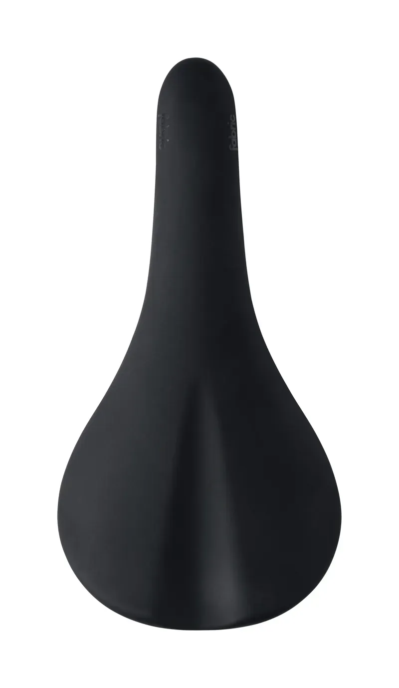 Fabric Scoop Sport Shallow Road Bike Saddle with CroMo Rails Black FSD-12-5