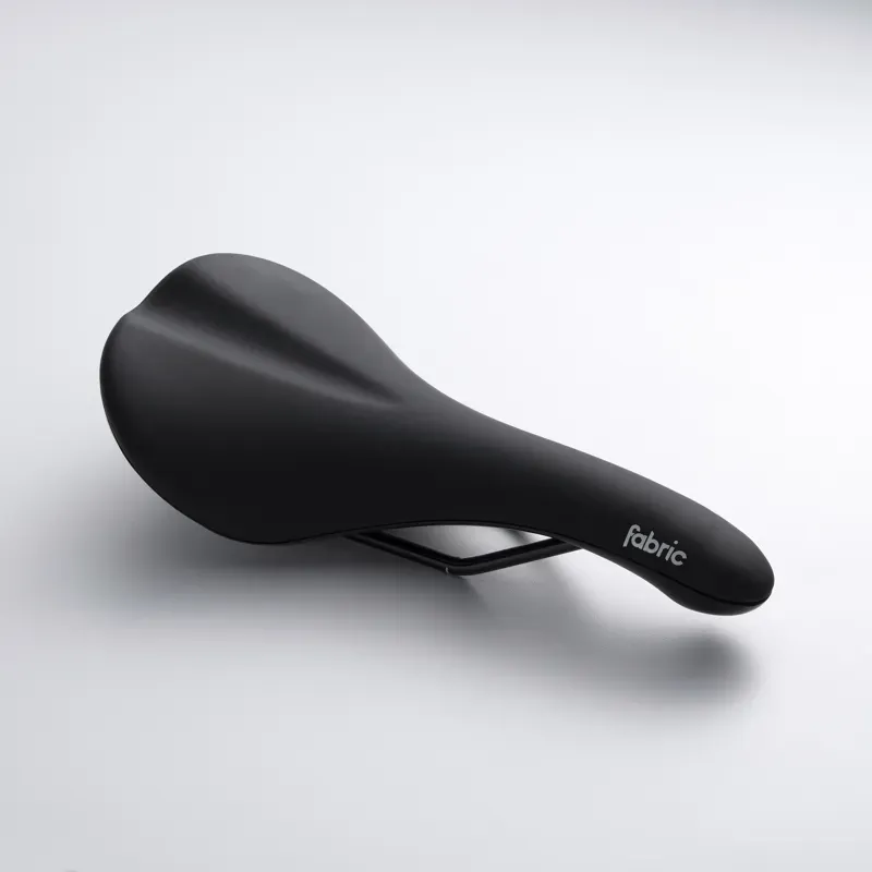 Fabric Scoop Sport Radius Saddle with Steel Rails Black FSD-13-1