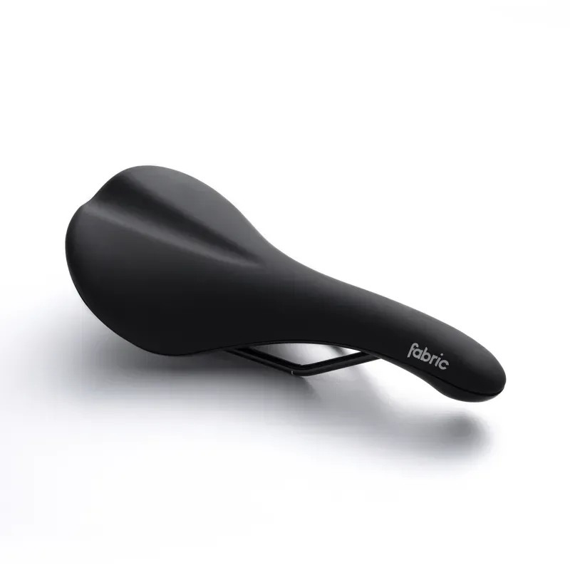 Fabric Scoop Sport Radius Saddle with Steel Rails Black FSD-13