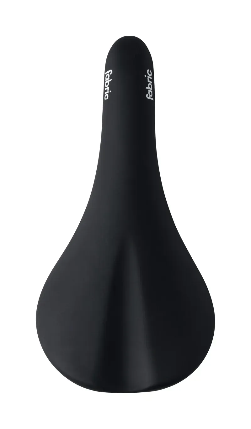 Fabric Scoop Sport Radius Saddle with Steel Rails Black FSD-13-5