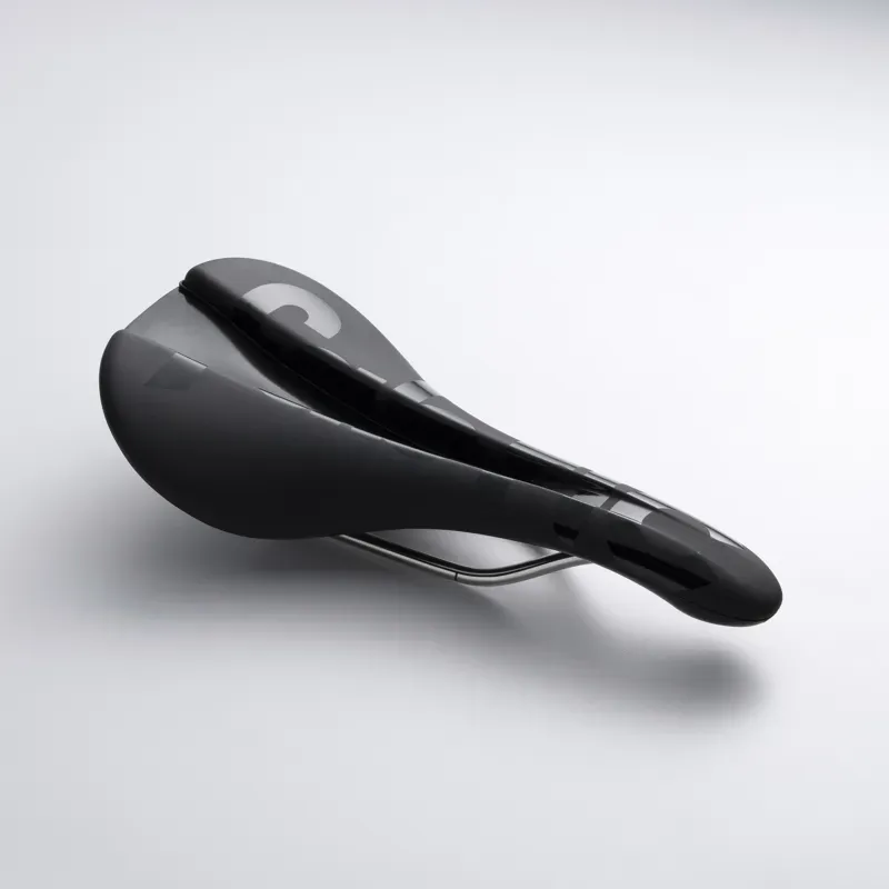 Fabric Line Race Shallow Road Bike Saddle with Ti Rails Black FSD-21 -3