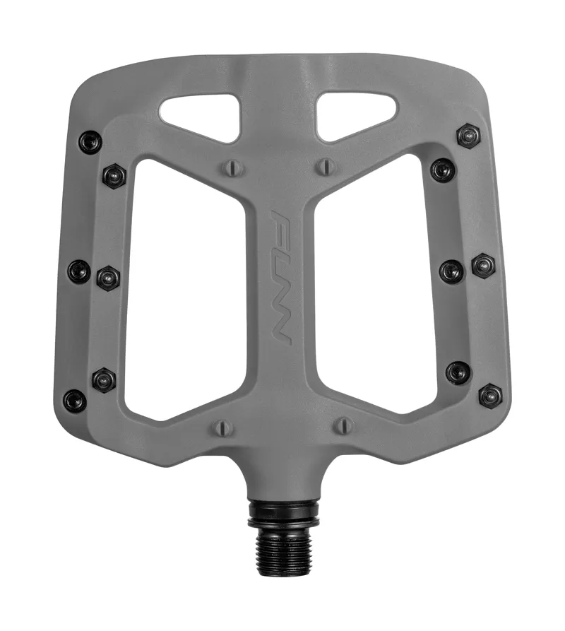 Funn Taipan MTB Enduro Trail XC Flat Pedals GRP Grey-1