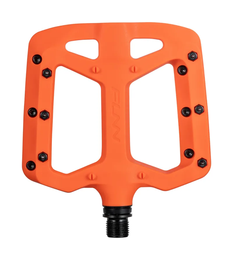 Funn Taipan MTB Enduro Trail XC Flat Pedals GRP Orange-1