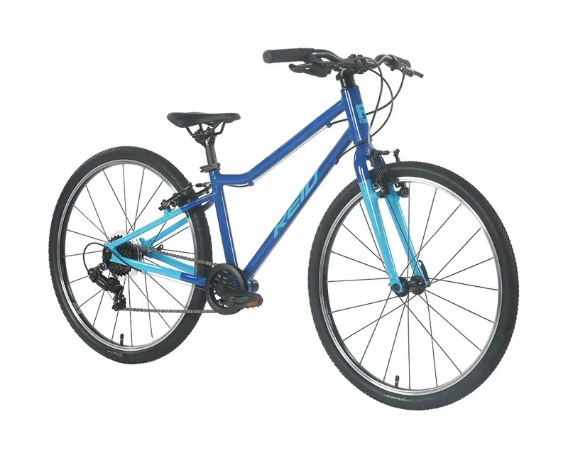 Reid H24 Lightweight 7 Speed 24 inch Wheel Kids Bike in Blue-1