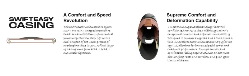 Hutchinson Blackbird Road Bike Tyre Tan Wall 700C Tubeless Ready Hookless Bead Compatible 700 x 28 / 30mm-4