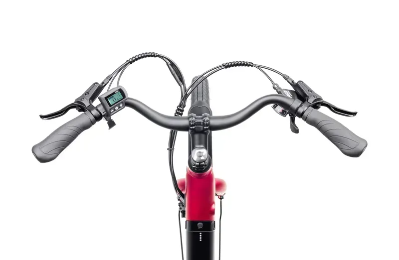 Reid Let's Roll 7 Speed Unisex Commuter / Leisure eBike in Red-3