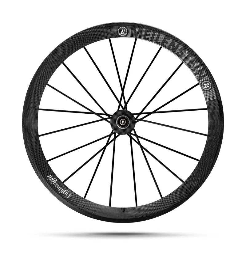 Lightweight Wheels Meilenstein 24 C Rim Brake Carbon Road Wheelset Shimano 11/12-2