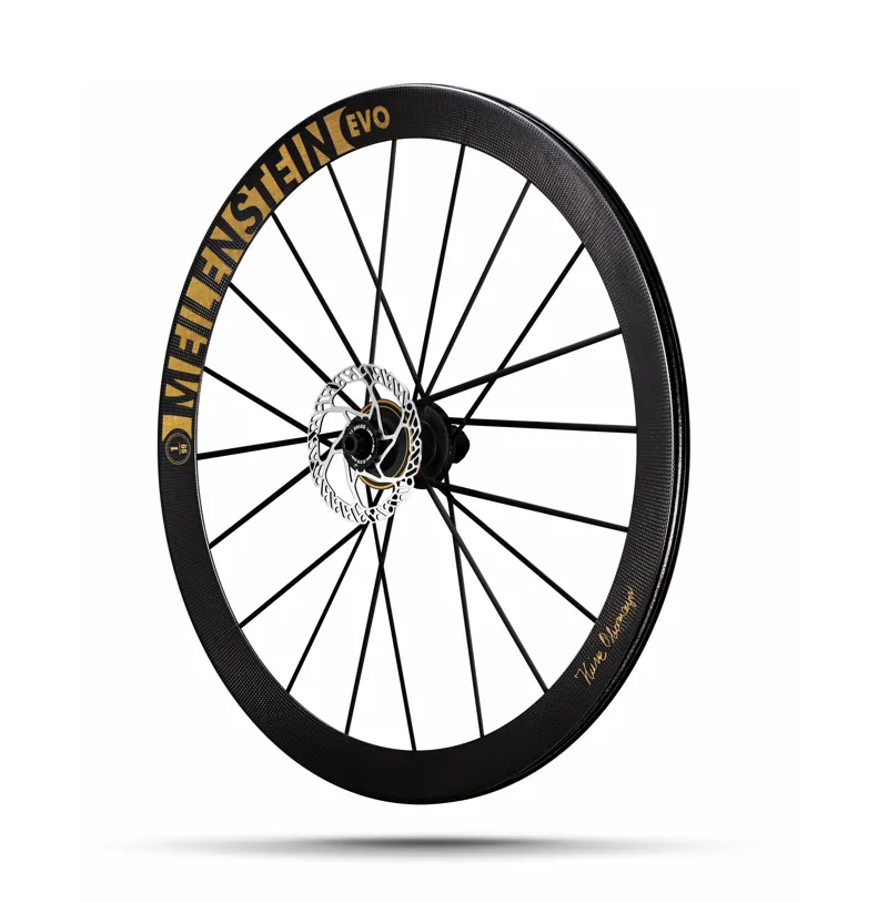 Lightweight Wheels Meilenstein 24 Evo Signature Gold Edition Disc Brake Road Wheelset Shimano 11 12-6