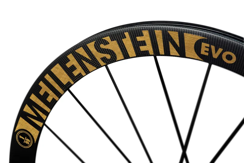 Lightweight Wheels Meilenstein 24 Evo Signature Gold Edition Disc Brake Road Wheelset Shimano 11 12-2