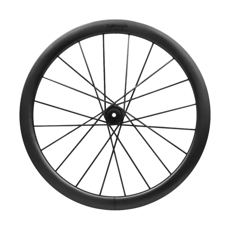 Lightweight Wheels Meilenstein ART Evo Disc Brake Road Carbon Wheelset Tubeless Ready Schwartz Ed-3