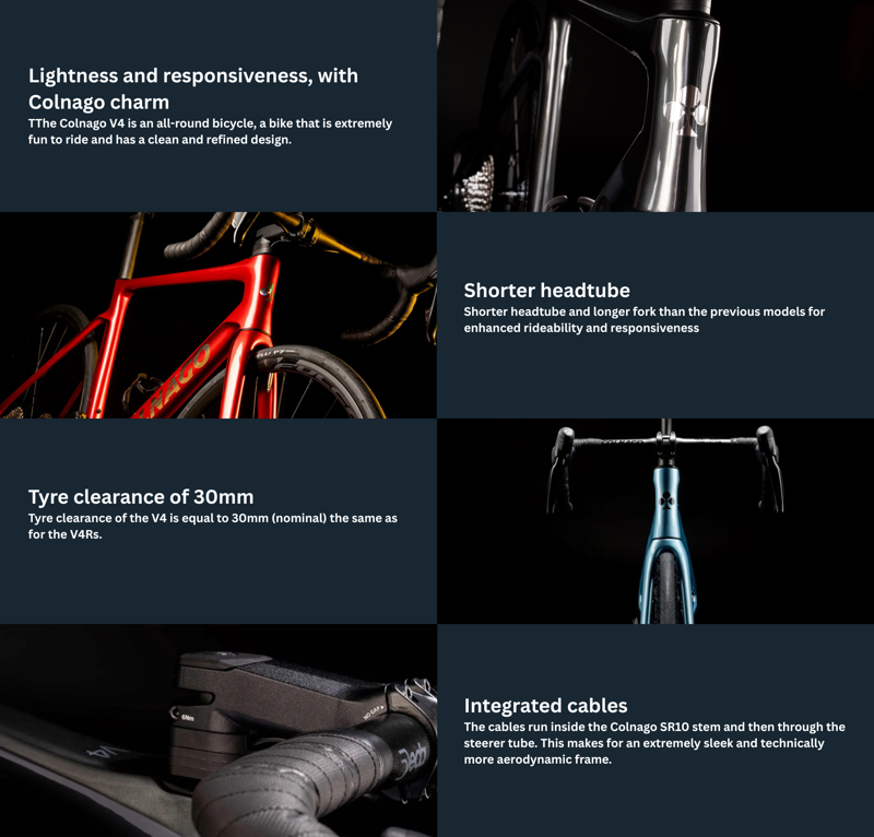 Colnago V4 Disc 2025 Complete Caron Road Bike Ultegra Di2