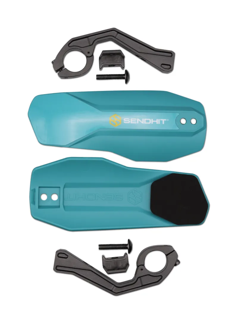Sendhit Nock MTB Enduro/Downhill Hand Guards V2 Pair Turquoise-6