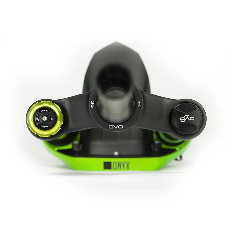 DVO Onyx SC Boost Enduro MTB Suspension Fork 27.5 Blue 180mm Travel-1