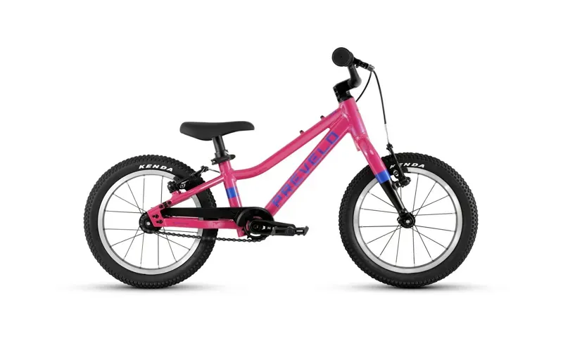 Prevelo Alpha One 2026 14 Wheel Kids Complete Bike Pink