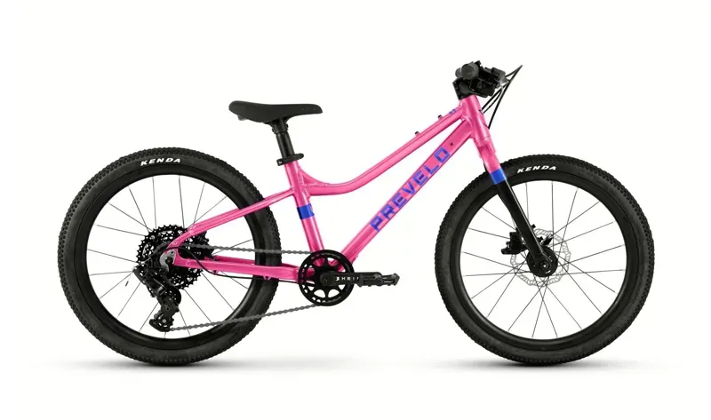 Prevelo Alpha Three 2026 20 Wheel 8 Speed Kids Complete Bike Pink