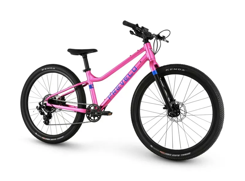 Prevelo Alpha Four 2026 24 Wheel 8 Speed Kids Complete Bike Pink-1