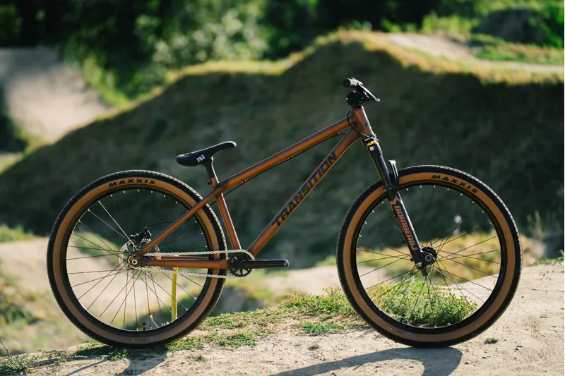 Transition PBJ Steel Hardtail Complete Bike Transparent Copper-1