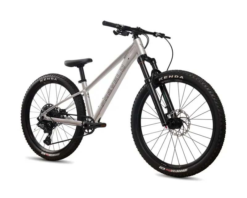 Prevelo Zulu Four 2026 24 Wheel 10 Speed Kids Complete Bike Silver-1