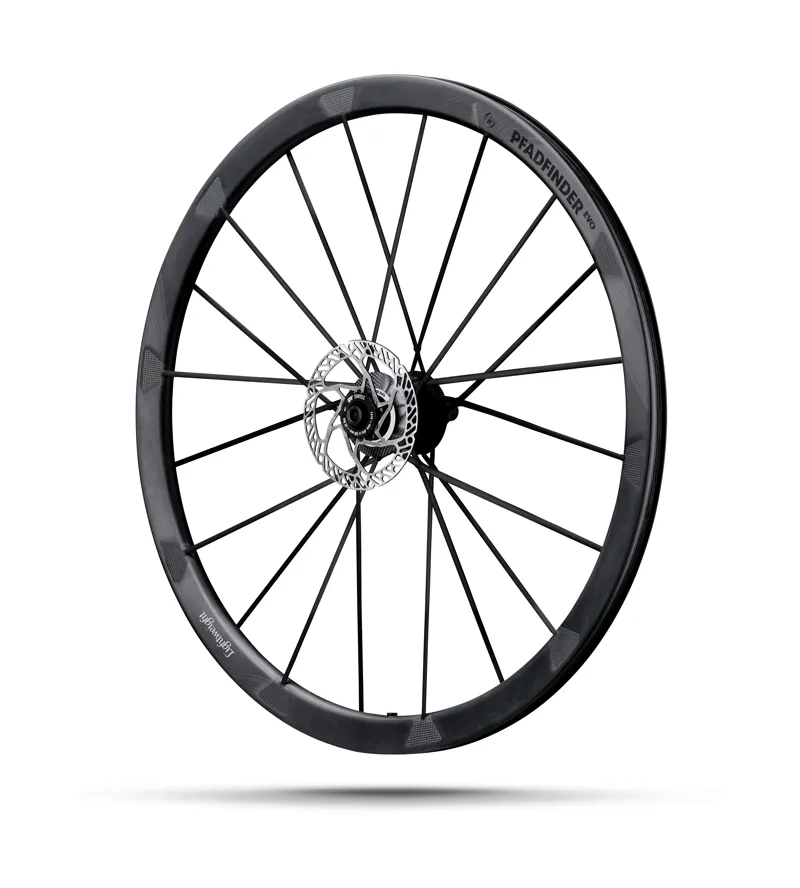 Lightweight Wheels Pfadfinder Evo Disc Carbon Gravel Wheelset Tubeless Ready-3
