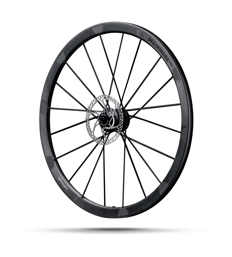 Lightweight Wheels Pfadfinder Evo Disc Carbon Gravel Wheelset Tubeless Ready-2