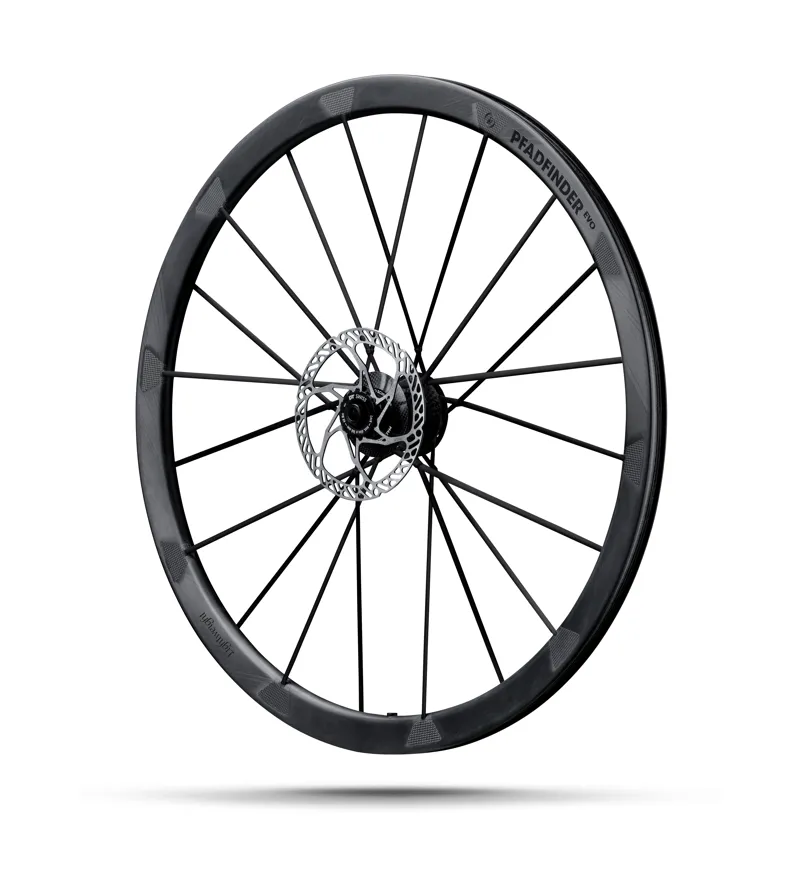 Lightweight Wheels Pfadfinder Evo Disc Carbon Gravel Wheelset Tubeless Ready Schwartz Ed-2
