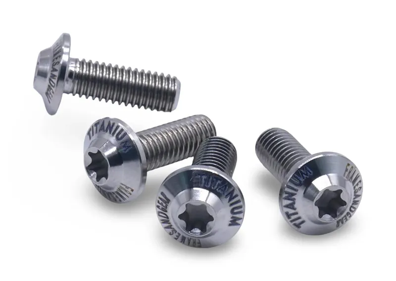 Framesandgear Titanium Bottle Cage Bolts M5 X 14 Raw-1