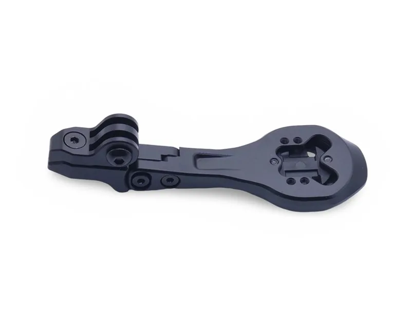 Framesandgear Aerofront Computer Mount For Trek Madone Gen 8 RSL Handlebar with GoPro mount garmin large edge 1050-3