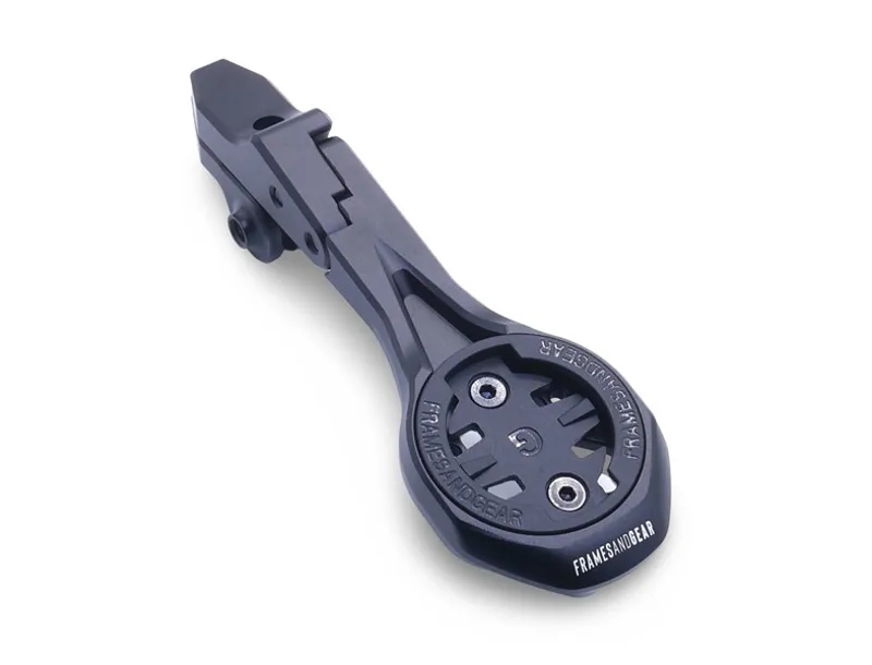 Framesandgear Aerofront Computer Mount For Trek Madone Gen 8 RSL Handlebar with GoPro mount garmin large edge 1050