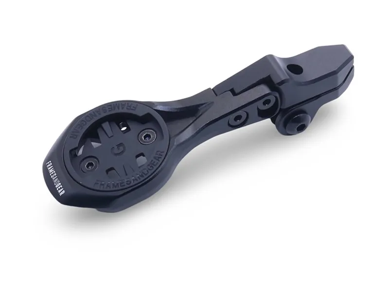 Framesandgear Aerofront Computer Mount For Trek Madone Gen 8 RSL Handlebar with GoPro mount wahoo medium Element Roam-3