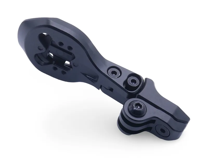 Framesandgear Aerofront Computer Mount For Trek Madone Gen 8 RSL Handlebar with GoPro mount wahoo medium Element Bolt-4