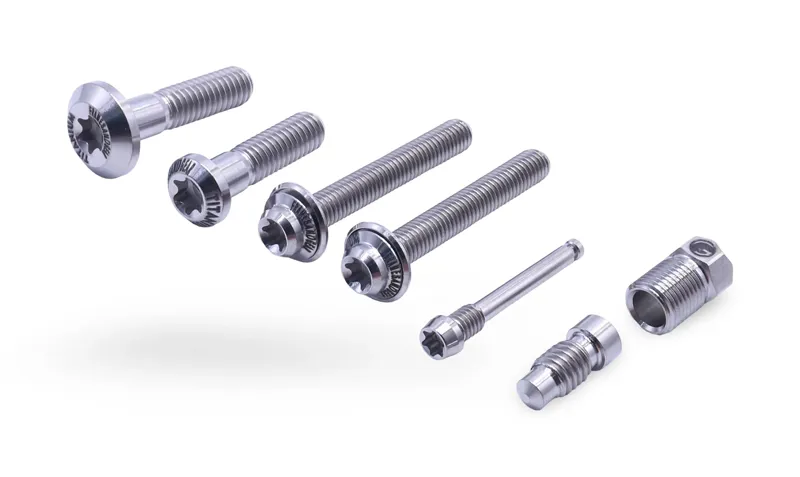 Framesandgear Titanium Full Replacement Bolt Kit For Shimano Ultegra R8170 Raw-1