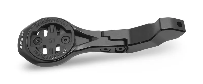 Framesandgear Aerofront Computer Mount Factor One Black garmin edge medium 1030-1050-2