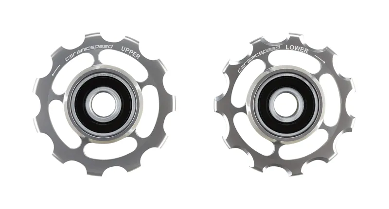 CeramicSpeed SRAM 11s Road Coated Pulley Wheel Silver