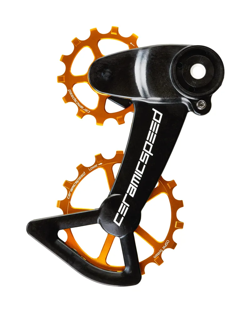 CeramicSpeed OSPW X SRAM Eagle Mechanical Pulley Wheels Orange
