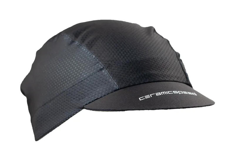 CeramicSpeed Cycling Cap Summer Use With Mesh Back Black