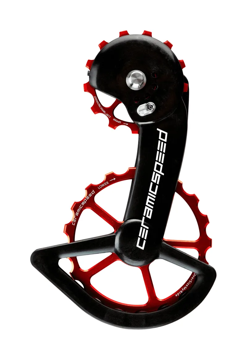 CeramicSpeed OSPW X For Shimano GRX RX-820 2x12 Coated Red