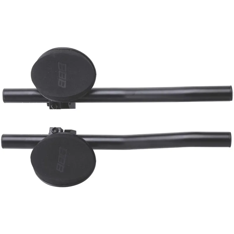 BBB AeroLight S-Bend Tri Clip On Extensions Black BHB-58-3