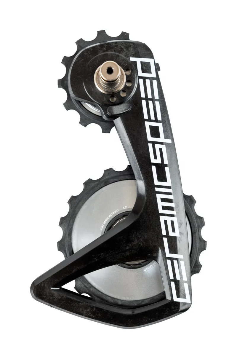 CeramicSpeed OSPW RS Alpha Disc Shimano 9250/8150 Pulley Wheels Team Edition Silver