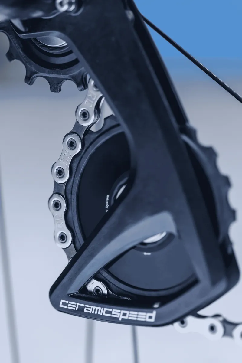 CeramicSpeed OSPW RS Alpha Disc For Campag SR Wireless Pulley Wheels Black-1