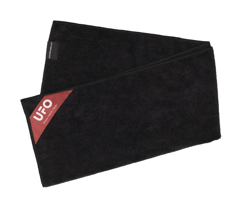 CeramicSpeed UFO Microfibre Towel Black 40 x 80 cm