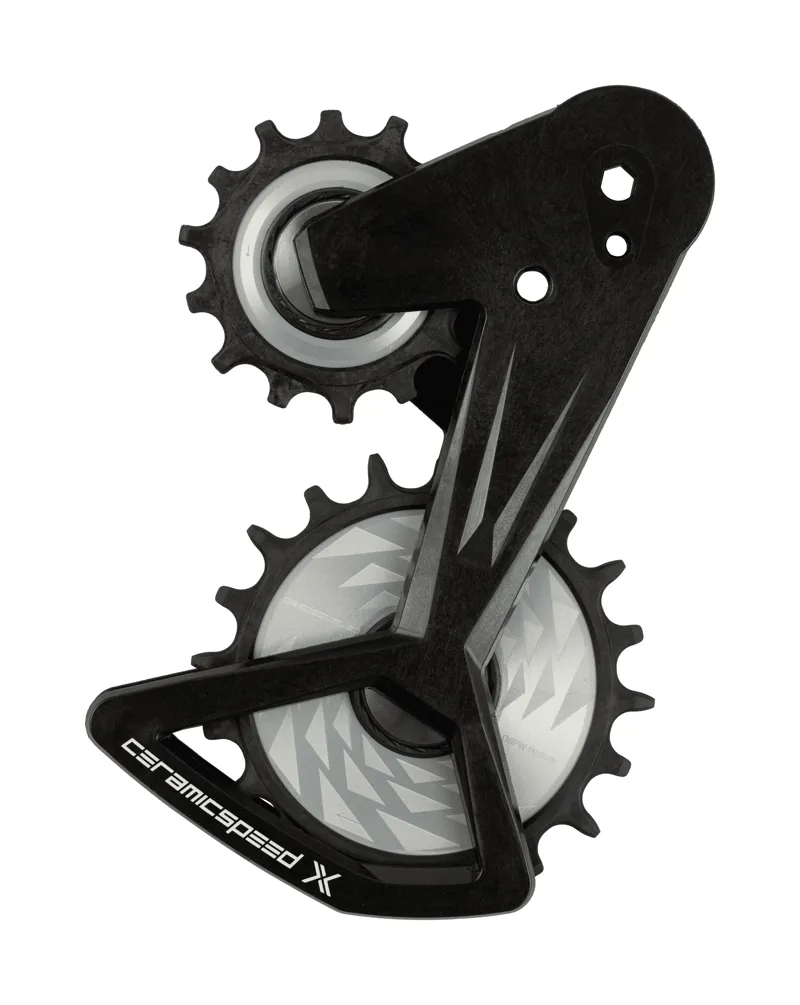 CeramicSpeed OSPW X Alpha System For SRAM Red XPLR E1 Pulley Wheels Silver