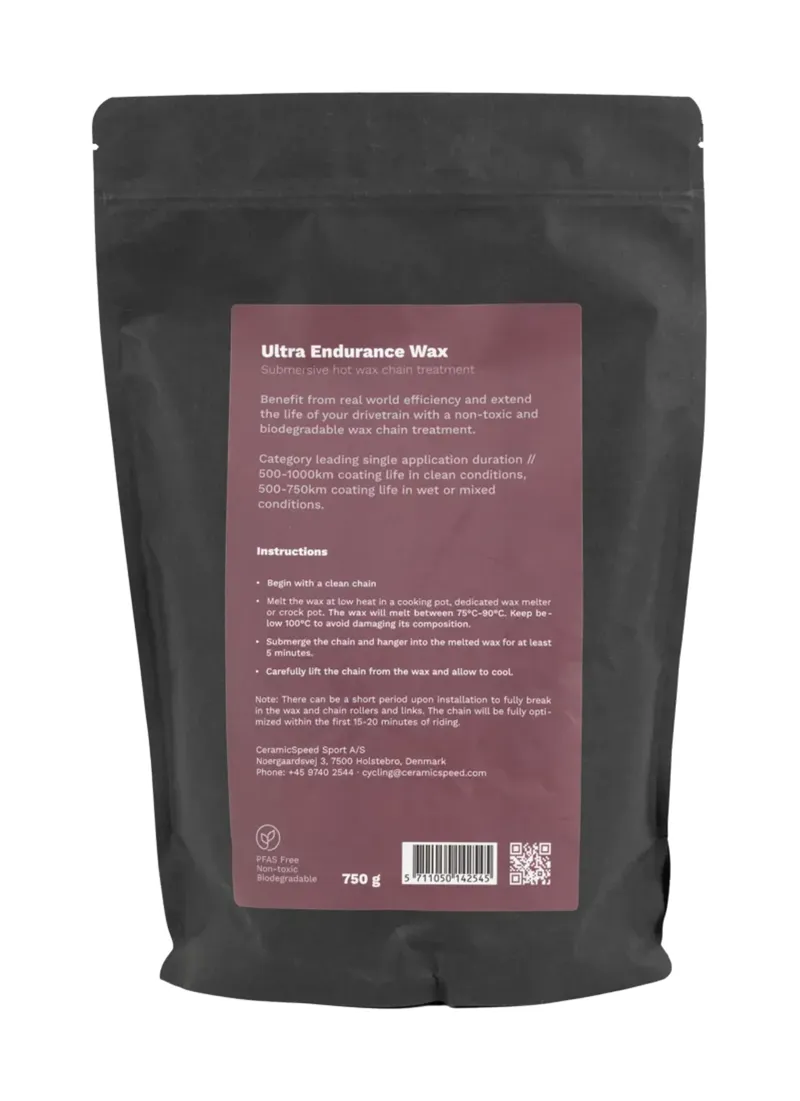 CeramicSpeed UFO Ultra Endurance Cycle chain Wax Bag 750g-1