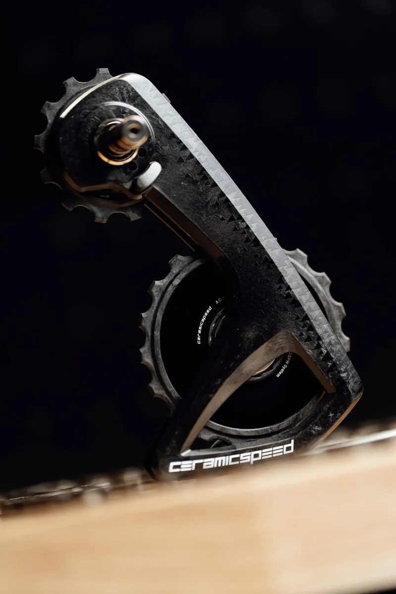 CeramicSpeed OSPW RS Alpha Disc Shimano 9250/1850 Pulley Wheels Niro Special Edition Black-1