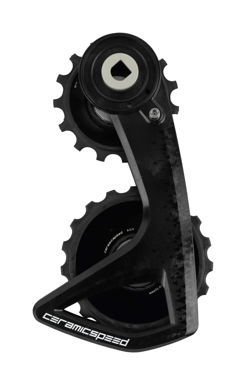 CeramicSpeed OSPW RS Alpha Disc SRAM Red/Force AXS Pulley Wheels Niro Special Edition Black